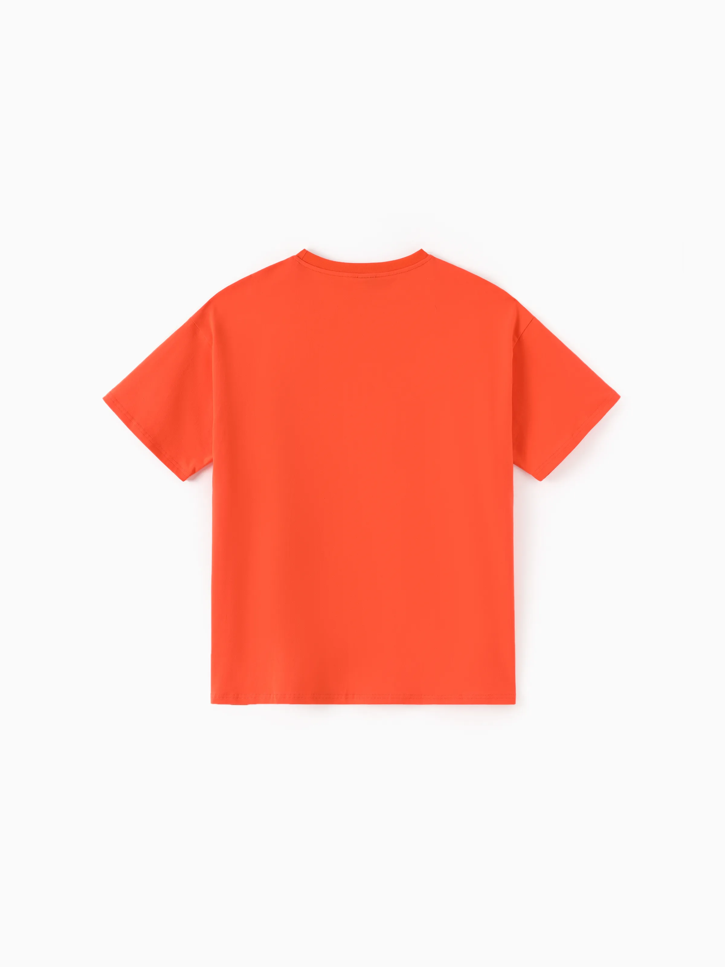 Star Wars Father's Day Matching Family Mandalorian & Grogu Cotton Tee Orange red - Image 8