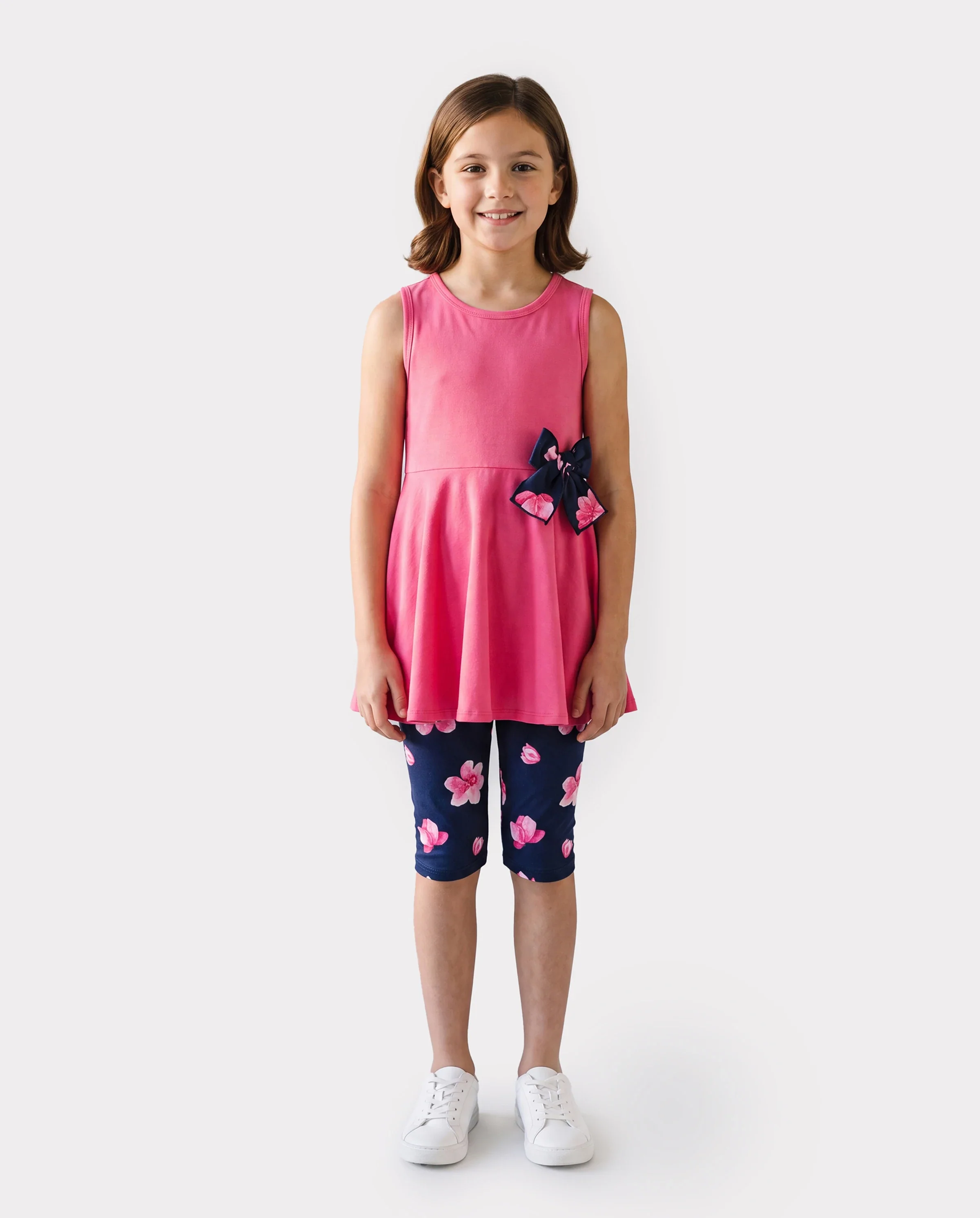 Toddler/Kid Girl 2pcs Tunie Top and Leggings Set Roseo