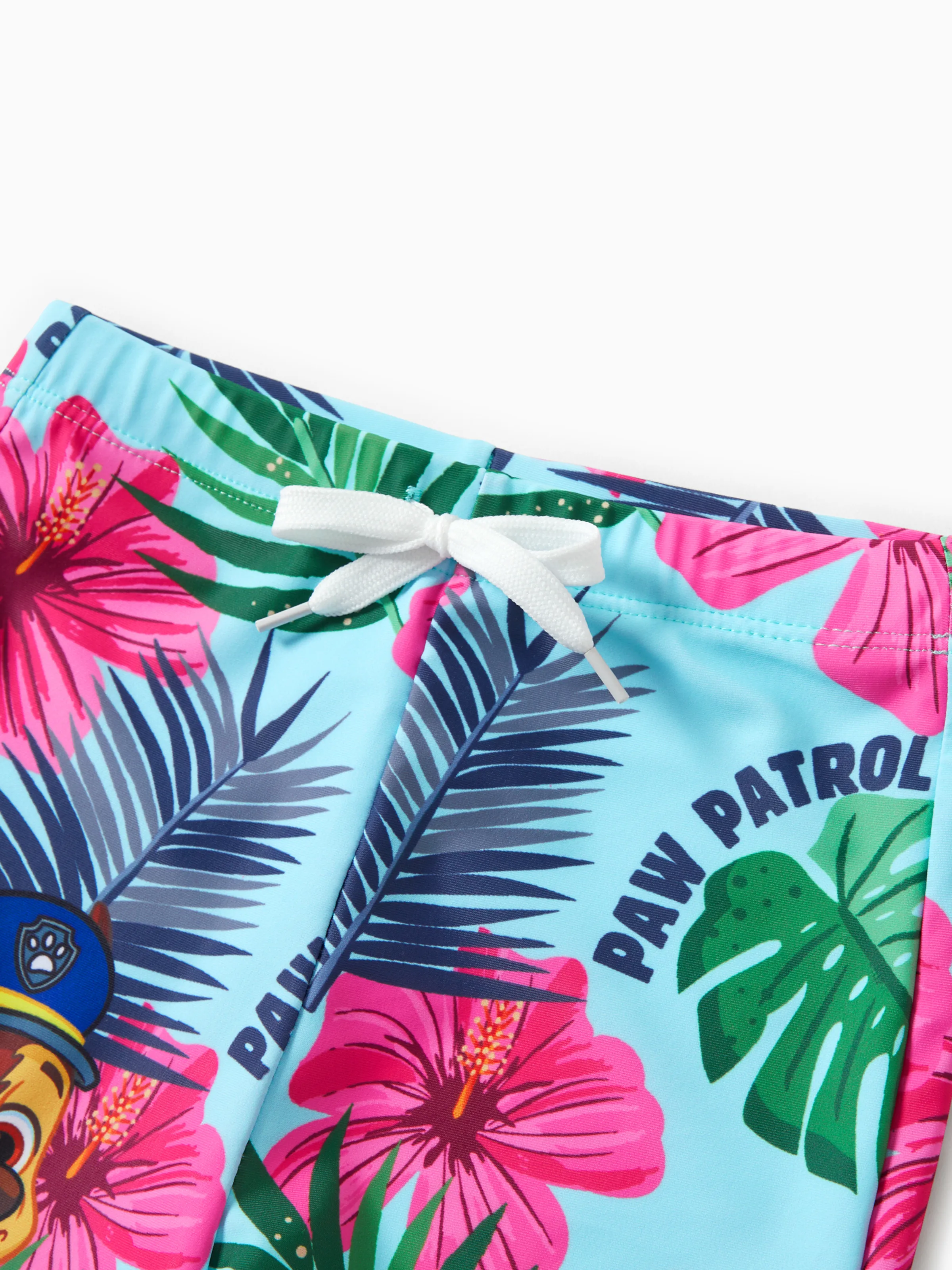 Toddler Boy PAW Patrol Large Flower All-over Print Swim Trunks Roseo - Image 6