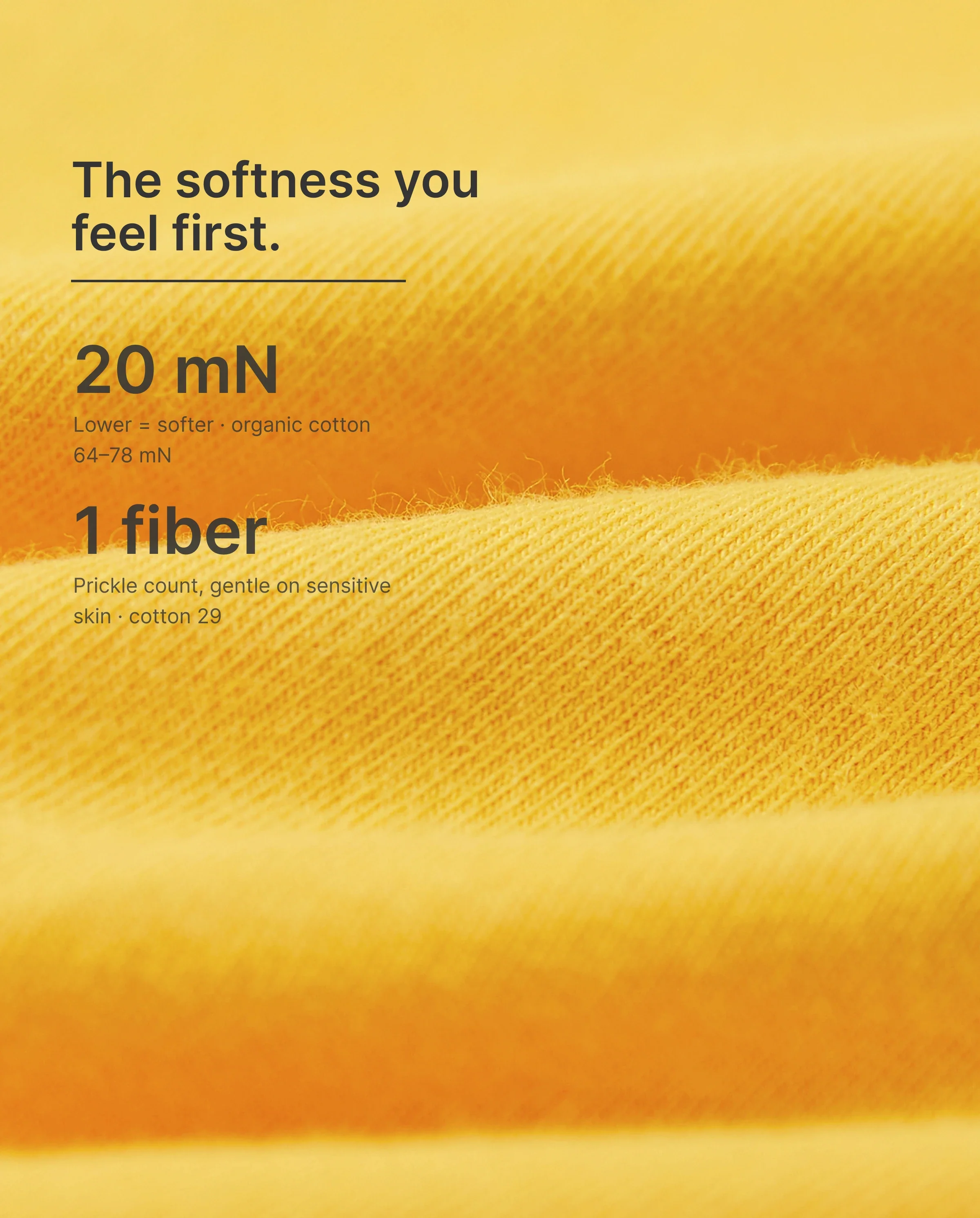 Toddler / Kids 4-piece Organic Cotton Pajamas 4-in 1 PJ Snug fit Pjs for Girls / Boys Yellow - Image 4