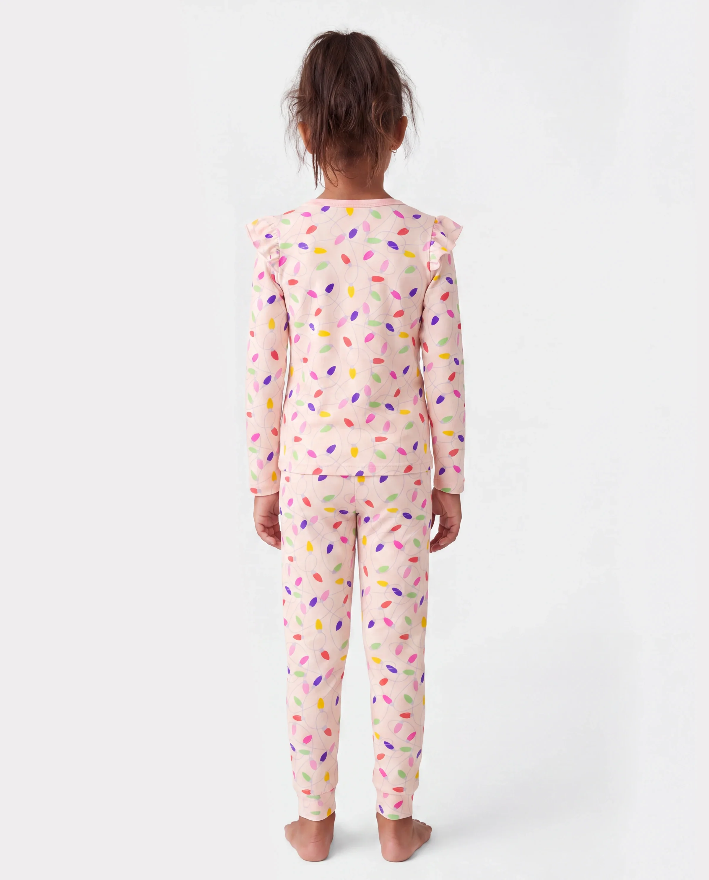 Toddler / Kids Halloween Pajamas With Childlike Print (1-Piece Snug-Fitting ) Multi-color - Image 4