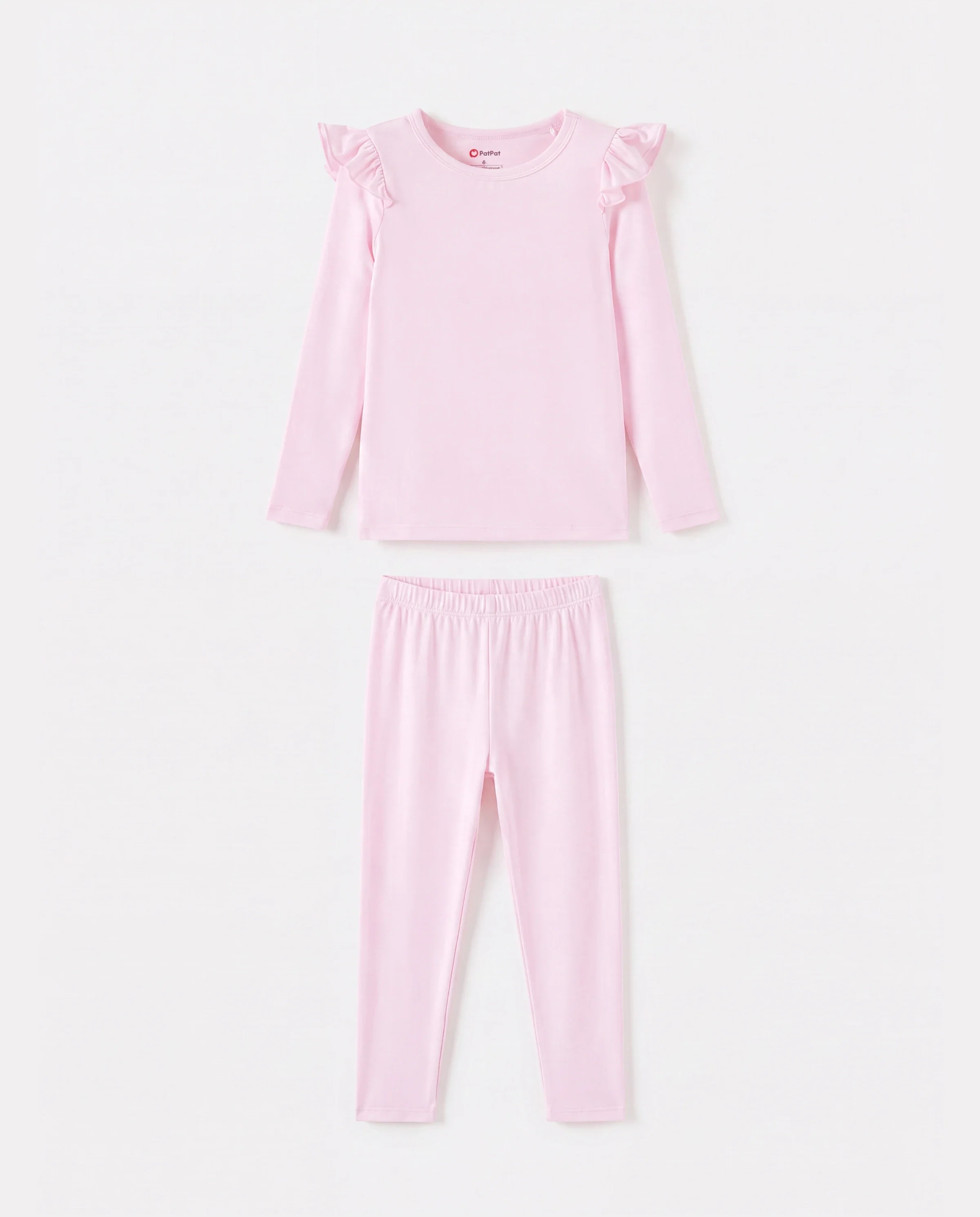 Toddler / Kids Halloween Pajamas With Childlike Print (1-Piece Snug-Fitting ) Pink - Image 6