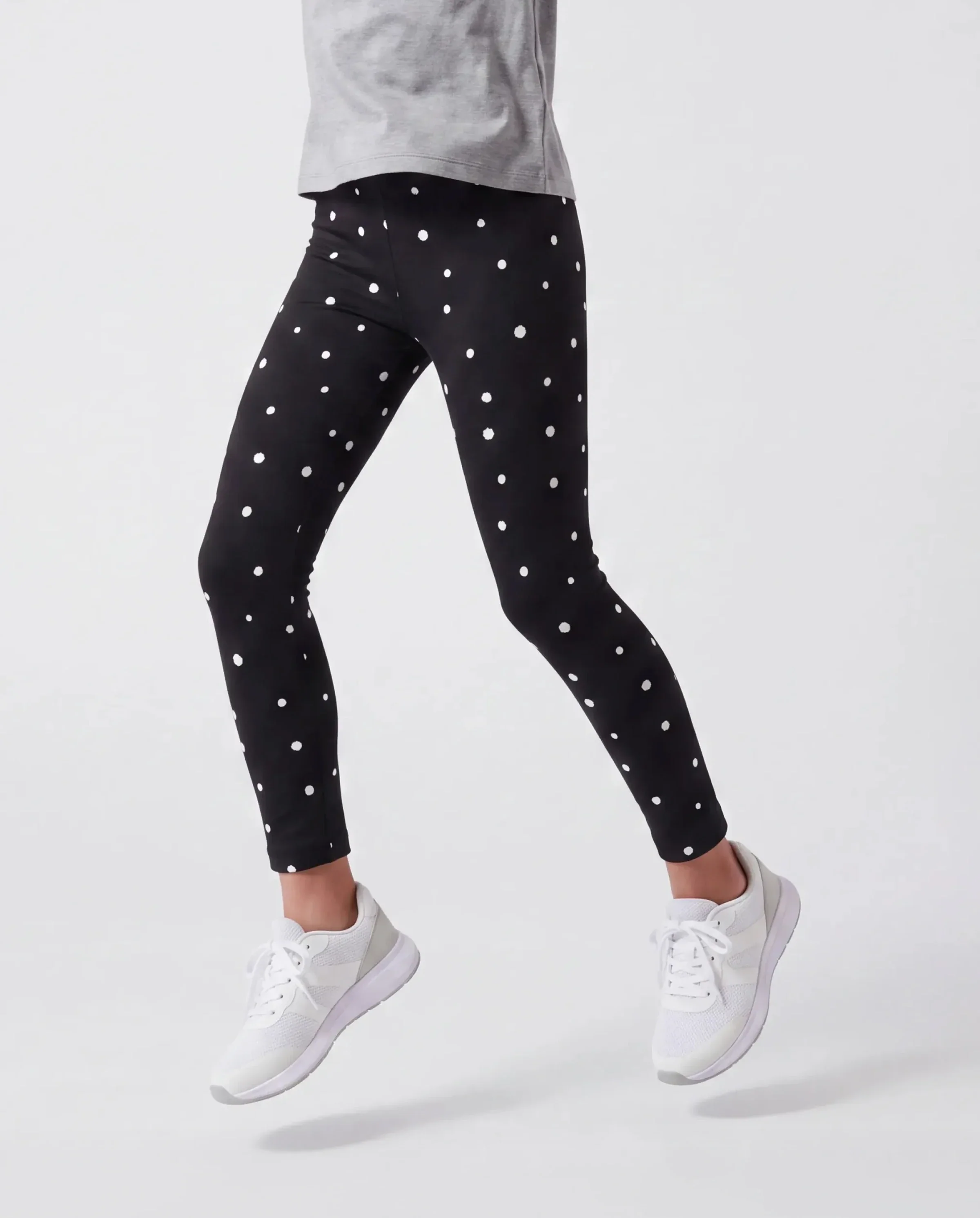 Toddler/Kid Girl Elasticized Leggings Black