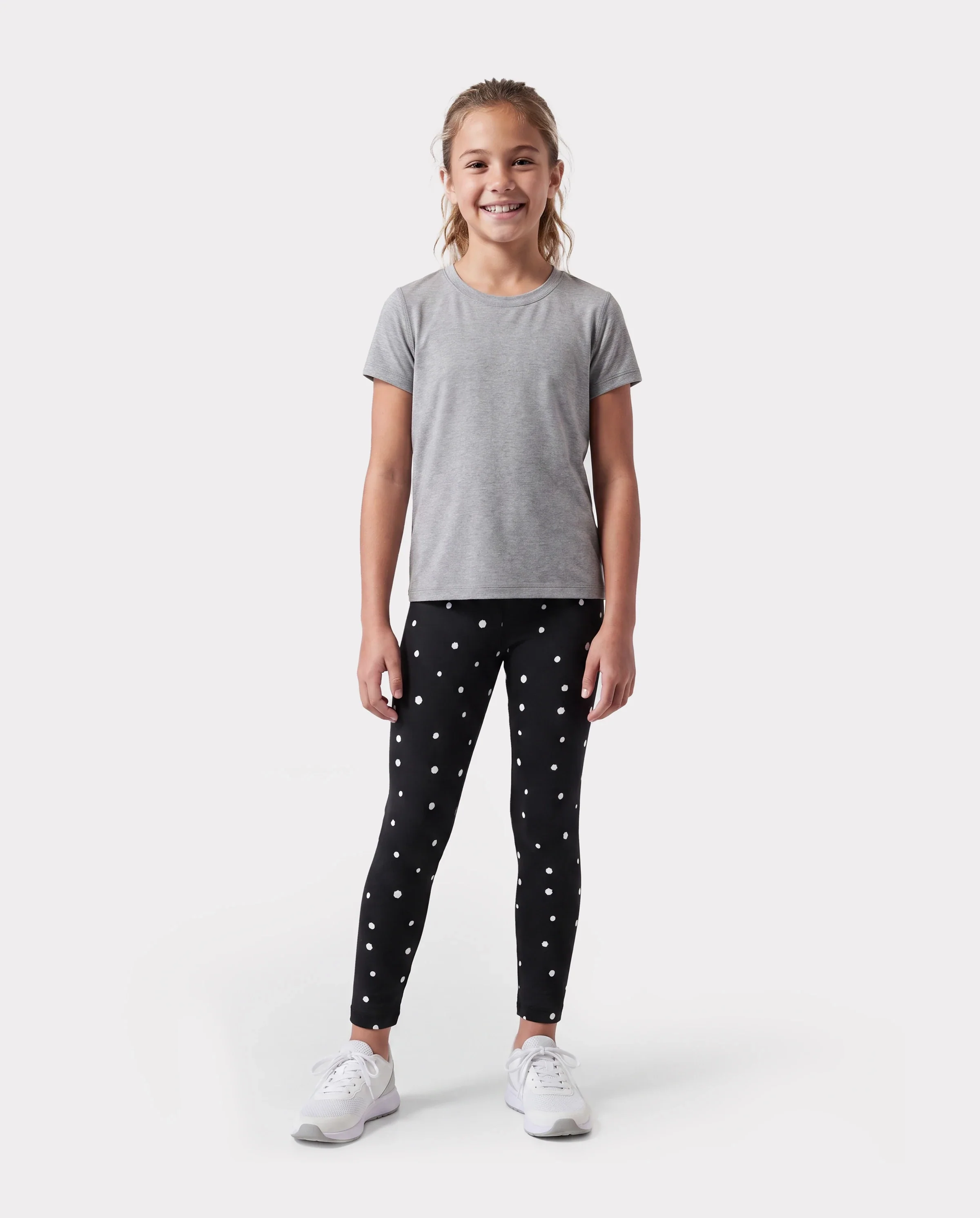 Toddler/Kid Girl Elasticized Leggings Black - Image 2