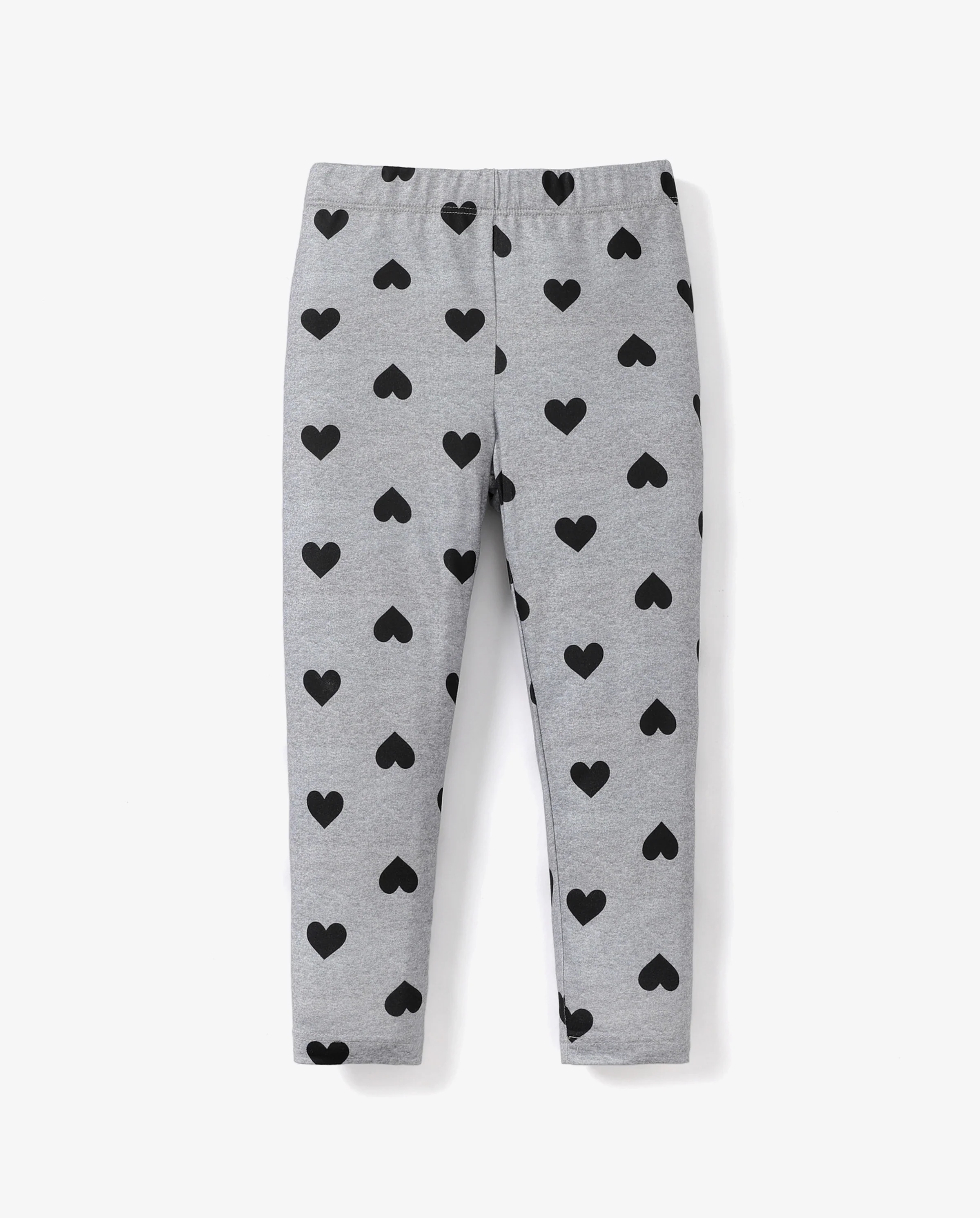 Toddler/Kid Girl Elasticized Leggings Flecked Grey - Image 4